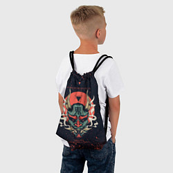 Рюкзак-мешок Oni mask, цвет: 3D-принт — фото 2