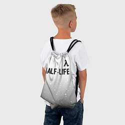 Рюкзак-мешок Half-Life glitch на светлом фоне: символ сверху, цвет: 3D-принт — фото 2