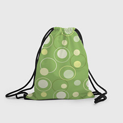 Рюкзак-мешок Зеленое ретро, цвет: 3D-принт