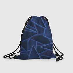 Рюкзак-мешок Треугольники, неон, цвет: 3D-принт