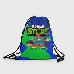 Рюкзак-мешок 8 БИТ с привидениями, цвет: 3D-принт