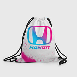 Рюкзак-мешок Honda neon gradient style, цвет: 3D-принт