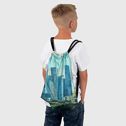 Рюкзак-мешок Москва-сити Ван Гог, цвет: 3D-принт — фото 2