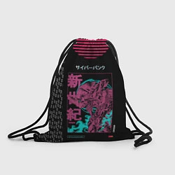 Рюкзак-мешок Евангелион Ева 01, цвет: 3D-принт