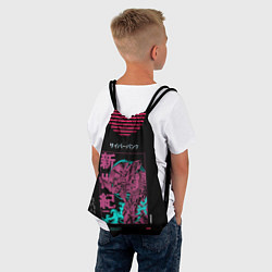 Рюкзак-мешок Евангелион Ева 01, цвет: 3D-принт — фото 2