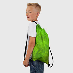 Рюкзак-мешок Зелёная фантазия, цвет: 3D-принт — фото 2