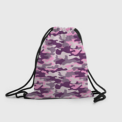 Рюкзак-мешок Модный камуфляж - милитари, цвет: 3D-принт