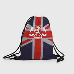 Рюкзак-мешок Asking Alexandria британский флаг, цвет: 3D-принт