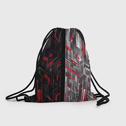 Рюкзак-мешок Киберпанк стена, цвет: 3D-принт