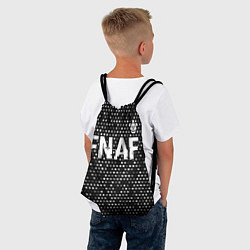 Рюкзак-мешок FNAF glitch на темном фоне: символ сверху, цвет: 3D-принт — фото 2