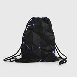 Рюкзак-мешок Свет через черные плиты, цвет: 3D-принт