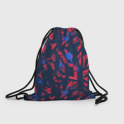 Рюкзак-мешок Спортивный абстрактный фон, цвет: 3D-принт