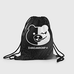 Рюкзак-мешок Danganronpa glitch на темном фоне, цвет: 3D-принт