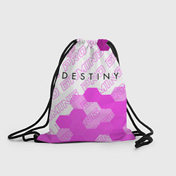 Рюкзак-мешок Destiny pro gaming: символ сверху, цвет: 3D-принт