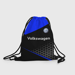 Рюкзак-мешок Фольцваген - blue uniform, цвет: 3D-принт
