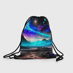 Рюкзак-мешок Фантастическая планета космос, цвет: 3D-принт