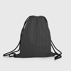 Рюкзак-мешок Насыщенный серый полосатый, цвет: 3D-принт