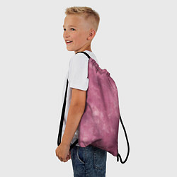 Рюкзак-мешок Текстура родонита, цвет: 3D-принт — фото 2
