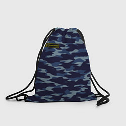 Рюкзак-мешок Камуфляж с нашивкой - Александр, цвет: 3D-принт