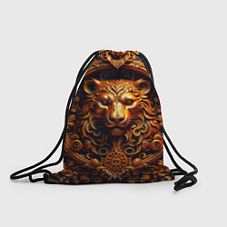 Рюкзак-мешок Медведь узор, цвет: 3D-принт
