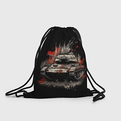 Рюкзак-мешок Танк т54, цвет: 3D-принт