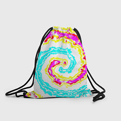 Рюкзак-мешок Тай-дай триппи, цвет: 3D-принт