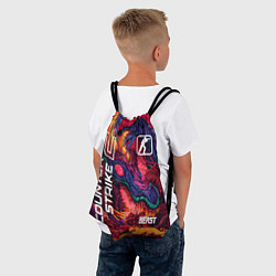 Рюкзак-мешок CS 2 hyper beast, цвет: 3D-принт — фото 2