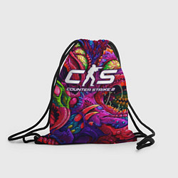 Рюкзак-мешок КС 2 хайпербист, цвет: 3D-принт