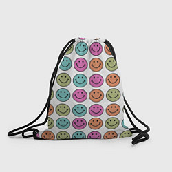 Рюкзак-мешок Smiley face, цвет: 3D-принт