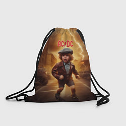 Рюкзак-мешок ACDC boy, цвет: 3D-принт