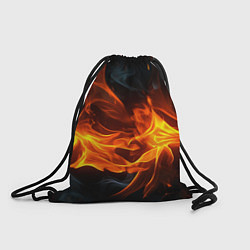 Рюкзак-мешок Пламя костра, цвет: 3D-принт