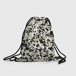 Рюкзак-мешок Паттерн чёрные пятна, цвет: 3D-принт
