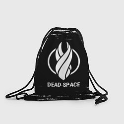 Рюкзак-мешок Dead Space glitch на темном фоне, цвет: 3D-принт