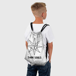 Рюкзак-мешок Dark Souls glitch на светлом фоне, цвет: 3D-принт — фото 2