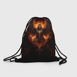 Рюкзак-мешок Дерзкий Феникс, цвет: 3D-принт