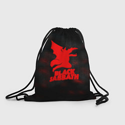 Рюкзак-мешок Black Sabbath краски метал, цвет: 3D-принт