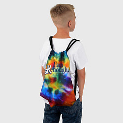 Рюкзак-мешок Барби - i am kenough, цвет: 3D-принт — фото 2