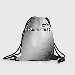 Рюкзак-мешок Counter-Strike 2 glitch на светлом фоне: символ св, цвет: 3D-принт