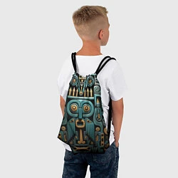 Рюкзак-мешок Рисунок в египетском стиле, цвет: 3D-принт — фото 2