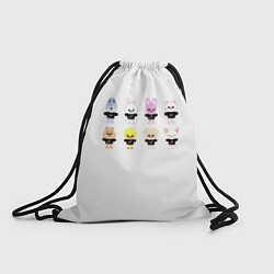 Рюкзак-мешок Skzoo art, цвет: 3D-принт