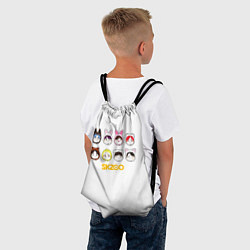 Рюкзак-мешок Skzoo все вместе, цвет: 3D-принт — фото 2