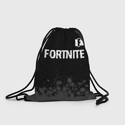 Рюкзак-мешок Fortnite glitch на темном фоне посередине, цвет: 3D-принт