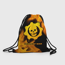 Рюкзак-мешок Gears of War - gold gradient, цвет: 3D-принт