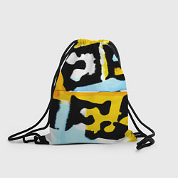 Рюкзак-мешок Абстрактная композиция, цвет: 3D-принт