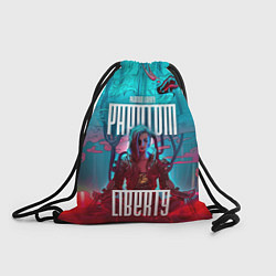 Рюкзак-мешок Cyberpunk 2077 Phantom Liberty, цвет: 3D-принт