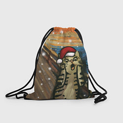 Рюкзак-мешок Кот Крик - 2024, цвет: 3D-принт