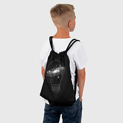 Рюкзак-мешок Галактика в лампе, цвет: 3D-принт — фото 2