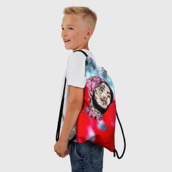 Рюкзак-мешок Lil peep steel rap, цвет: 3D-принт — фото 2