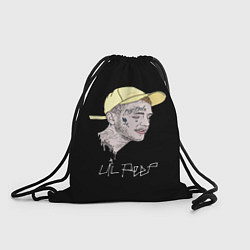 Рюкзак-мешок Lil Peep rap steel, цвет: 3D-принт