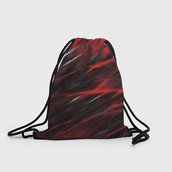 Рюкзак-мешок Красный шторм, цвет: 3D-принт